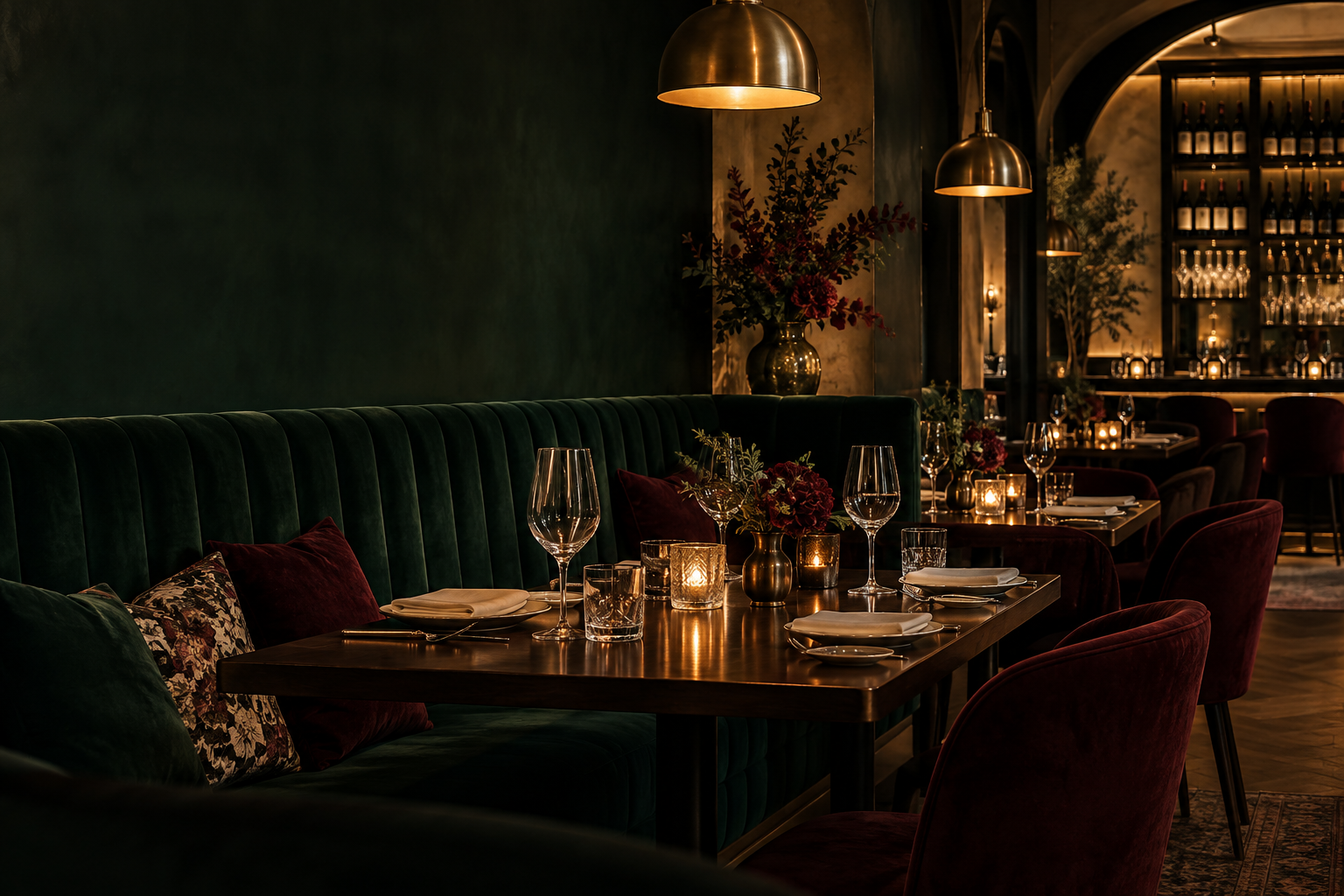 Sala restauracyjna Stół Grodzka